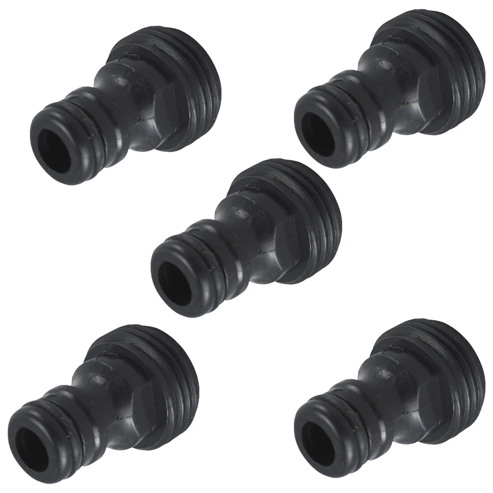 Threaded Fittings Threaded Joint Hydraulics Quick Coupling Water Pipe 1/2inch 4-point 5pcs Faucet Adapter Brand New