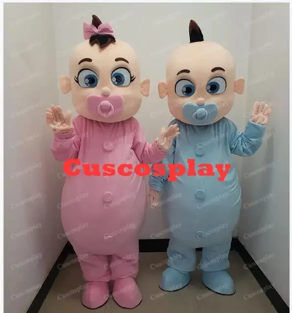 

Adult Hot Sale Baby Boy And Girl Mascot Costume Christmas Fancy Dress Halloween Cartoon Character for Party EVent