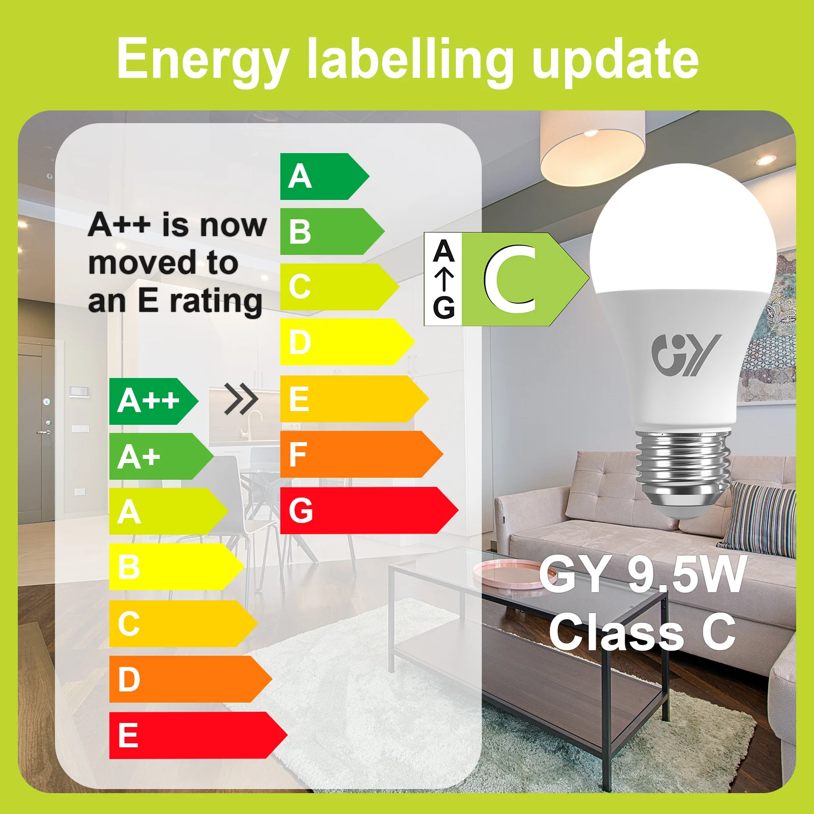 Lampadina Led E27 C35 A Candela 7W Bianco Neutro 4000K Aigostar