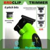 Professional Electric Hair Clipper Trimmer Shaver BRDCLIP X Series Set Gradient Salon Hair Styling Tool DLC Coated Fade Blade 5