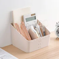 WBBOOMING 2 Colors Plastic Makeup Organizer Cosmetics Storage Container Drawer Home Office Desktop Sundries Jewelry Storage Box 2