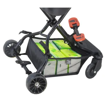 Cestino per passeggino Cestino portaoggetti per carrozzina portatile Cestino per passeggino per neonato Cestino utile Accessori per passeggino