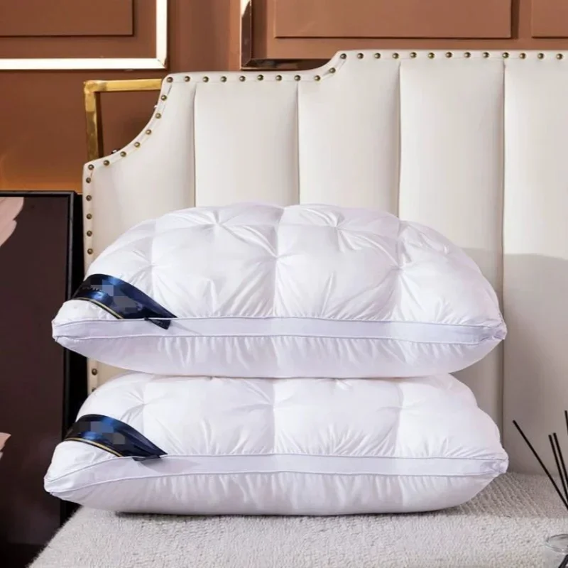 Comfortable Pillows for Sleeping High Quality Sleep Pillow Deep Sleep Neck Pillow Does Not Collapse Pillow Hotel Pillow 48x74cm