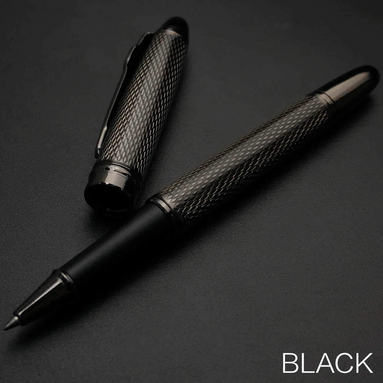 STONEGO Classic Luxury Stainless Steel Rollerball Pen