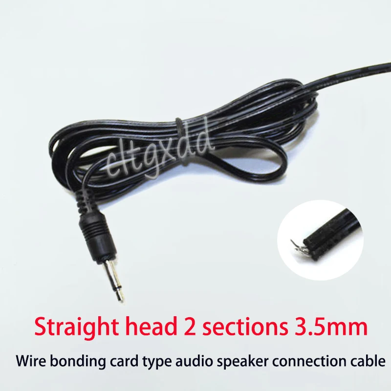 Enhanced title: Premium 3.5mm Plug for Monaural Headphones - Solder-Ready Audio & Dual-Channel AUX Cable Terminal