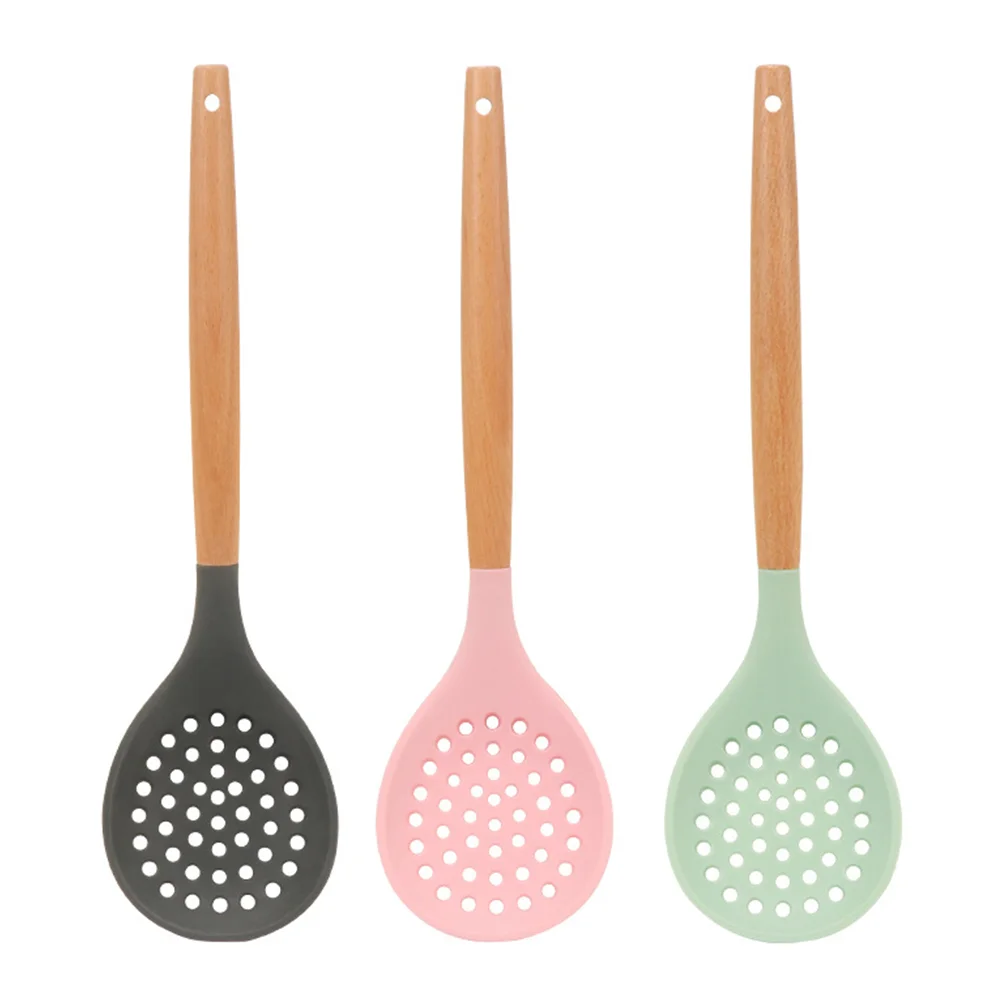

3pcs Silicone Cooking Utensil Set Silicone Cooking Kitchen Utensils Non- Heat Resistant Cookware