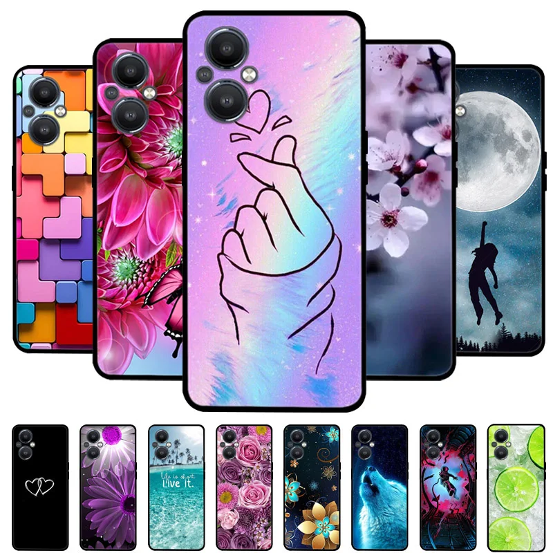 Black Lion & Wolf Silicone Soft Case - Premium Protective Cover