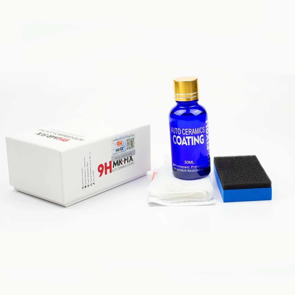 9H Car Ceramic Coat Super Hydrophobic Glass Liquid Coating Car Paint Care Solution Anti-scratch Fluid Care Polishing Agent