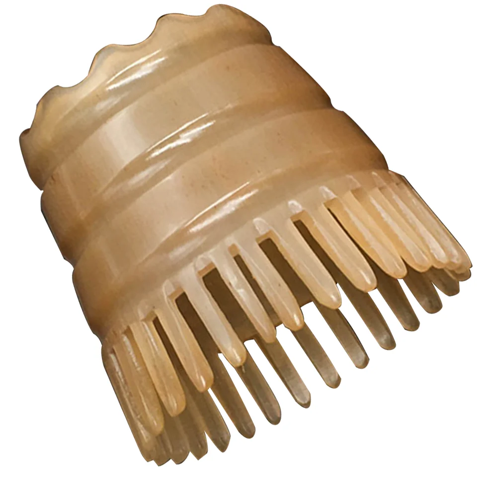 

Horn Shampoo Massage Comb Head Massager Buffalo Natural Cleaning Brush Hair Smoothing Massaging Tool Health Care