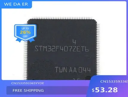 Spedizione Gratuita 3 Pz 3232F103Zet6 Stm32F103 Lqfp144
