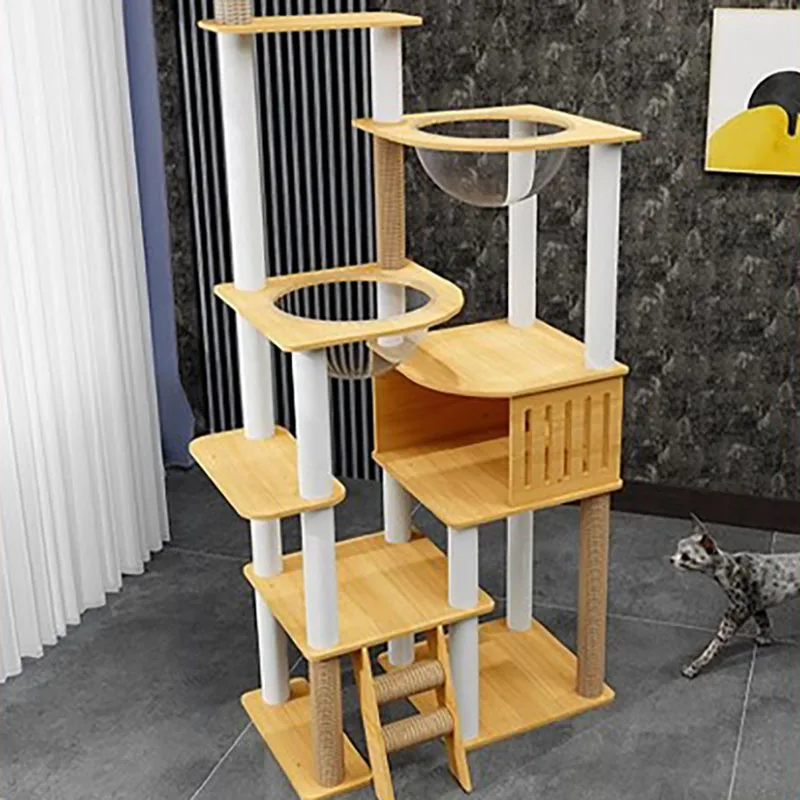 

Indoor Toys Castle Cat Accessories Towers Playground Cute Couch Mount Cat Tree Scratch Board Cosas Para Gatos Cat Furnitures
