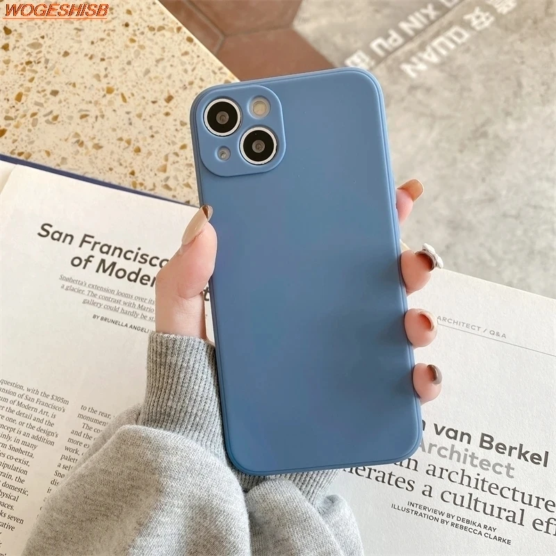 Luxurious Liquid Silicone Soft Thin Phone Case Cover