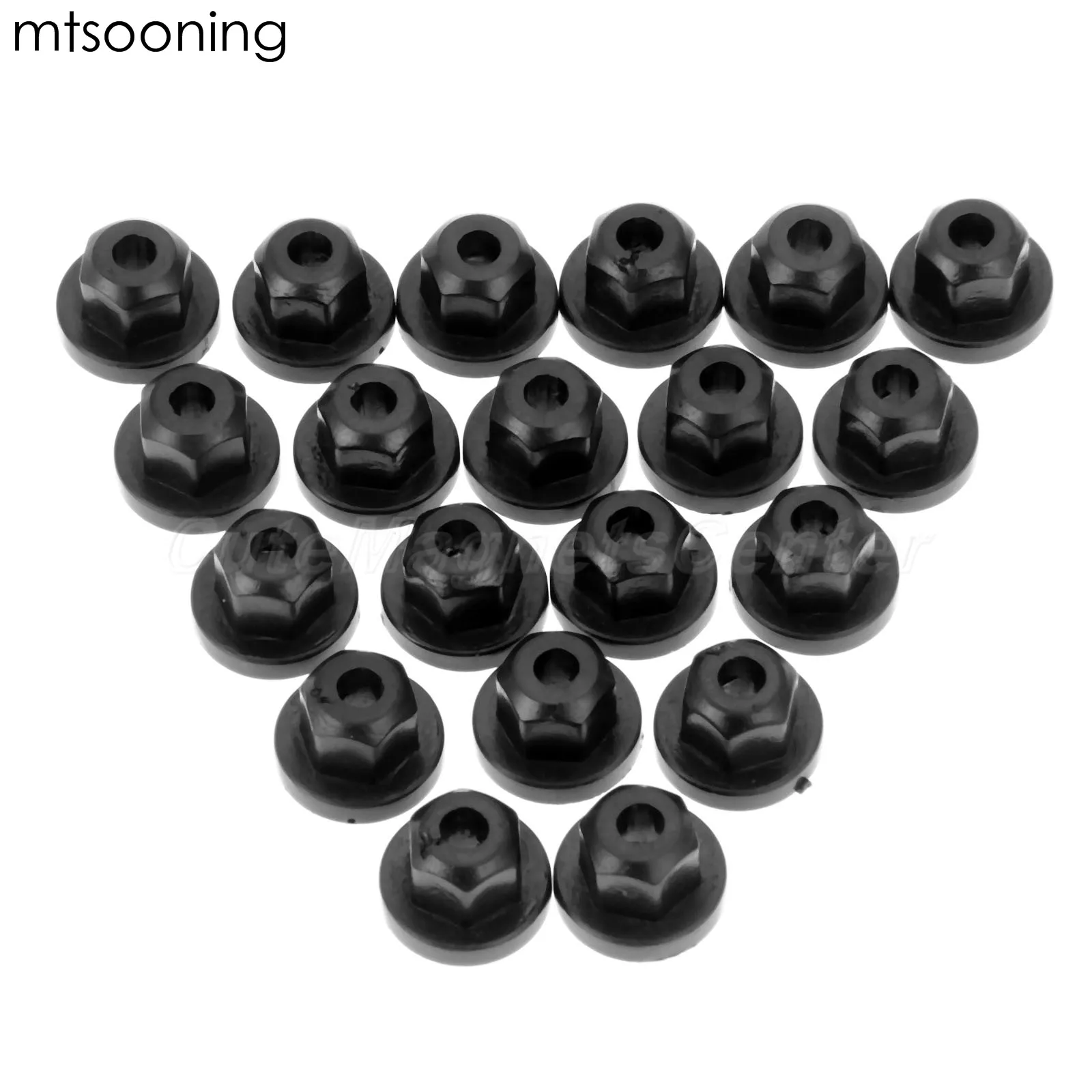mtsooning 20pcs Exterior Plastic Body Nut Flange Clips For BMW 1995 ...
