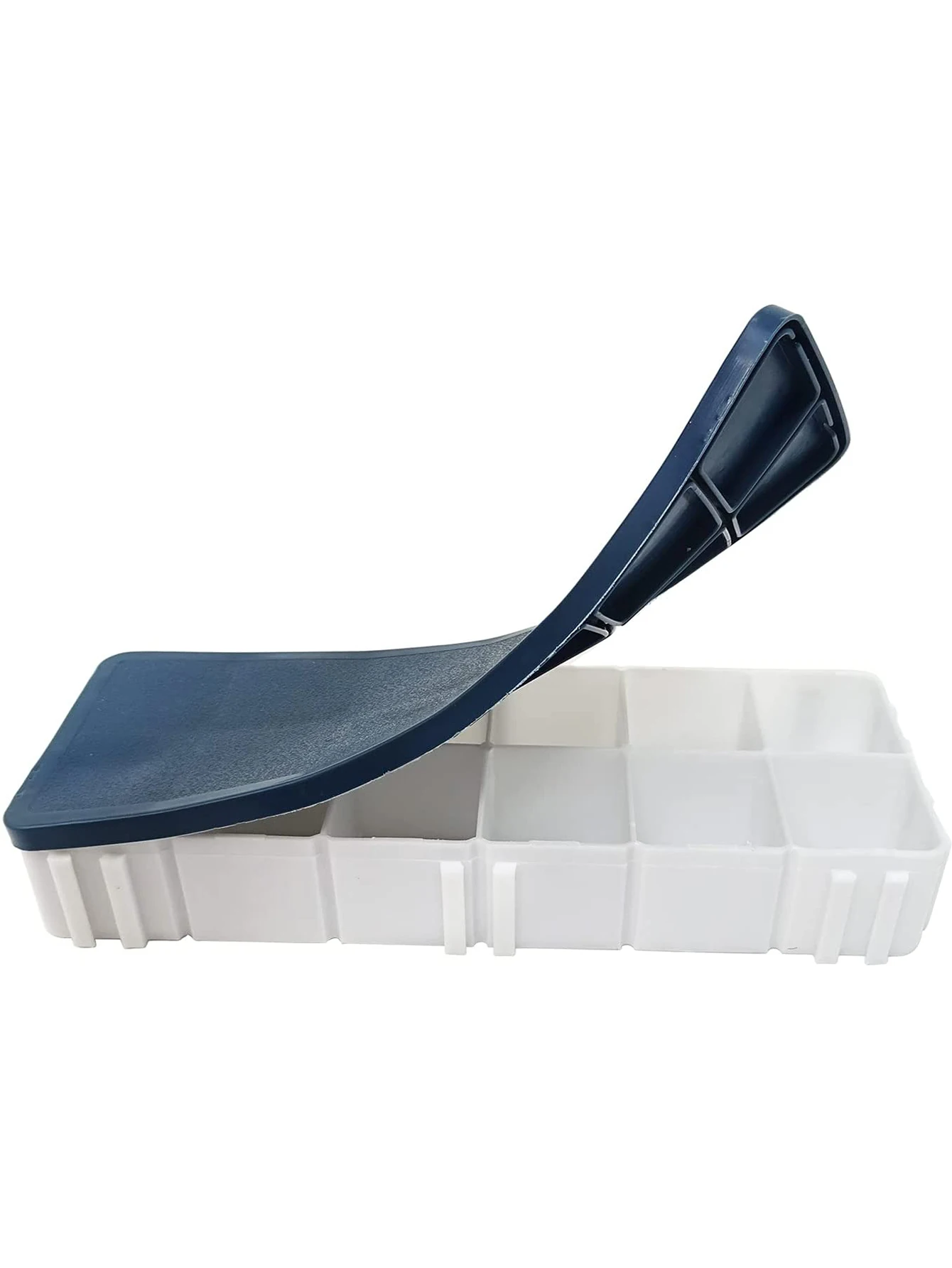 Bview Art 12 Compartments Plastic Paint Palette Paint Tray with Soft Lid for Watercolors, Gouache, Acrylic and Oil Paint 2