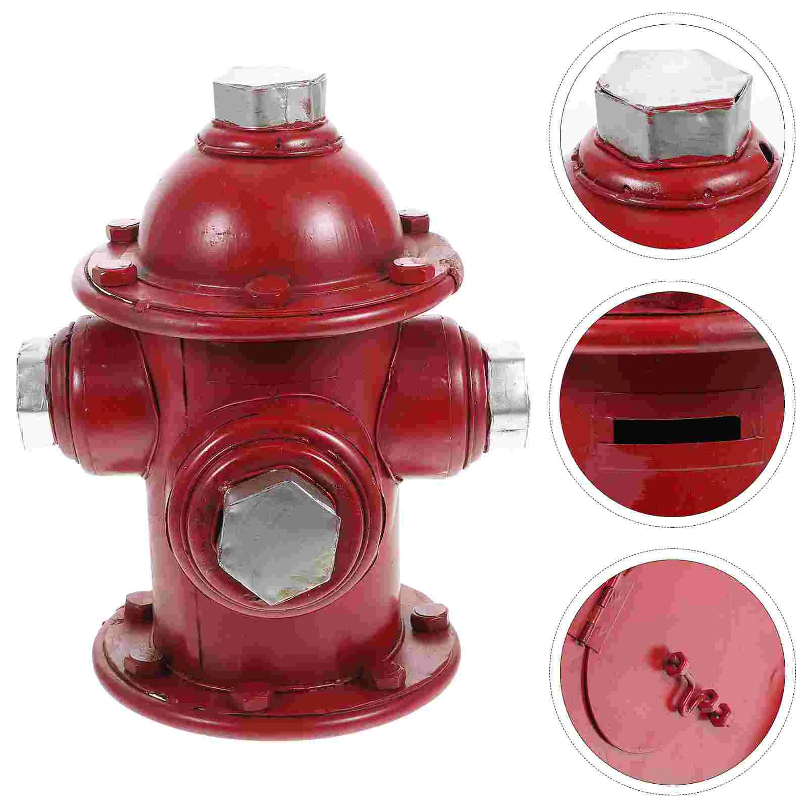 

Iron Fire Hydrant Shape Adornment Household Decoration Home Craft Ornament