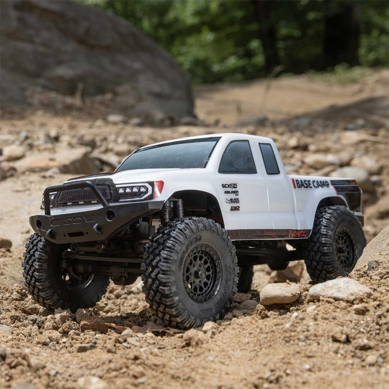 1/24 SCX24 Full Scale Simulation Base Camp Small Scale 4WD RTR Remote Control Model Climbing Car Toy 2