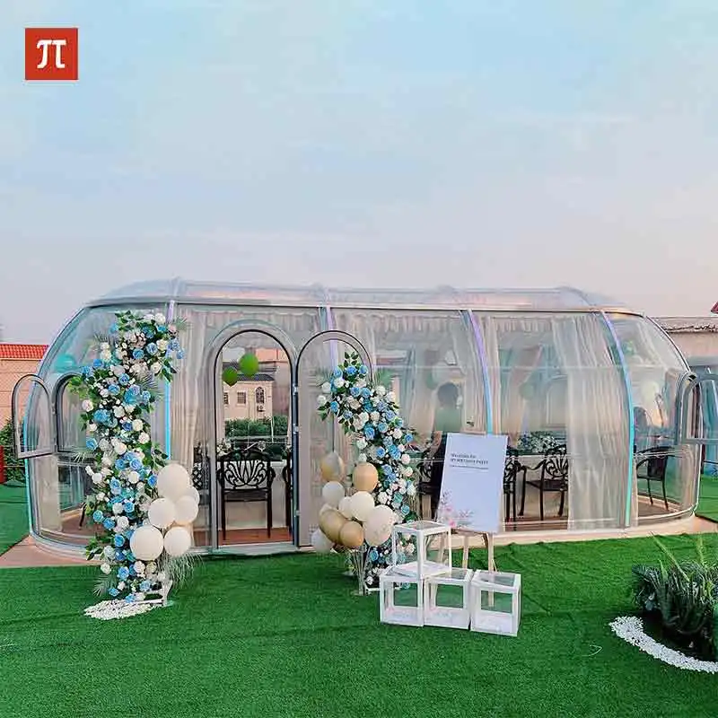 Outdoor Bubble Camping Transparent Starry Sky Dome Tent Igloo Tent Waterproof PC Dome Tent 5 years free warranty 2