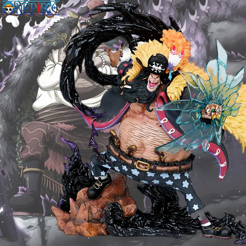 

34cm Gk Resinous Max One Piece Marshall.D.Teach Anime Action Figure Limited Edition Model Garage Kit Statue Kids Toys Gifts