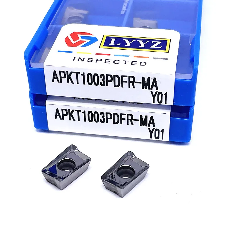 10 stks CNC Carbide Insert Frees, APKT1604PDER-MA3 H01 Frezen Carbide