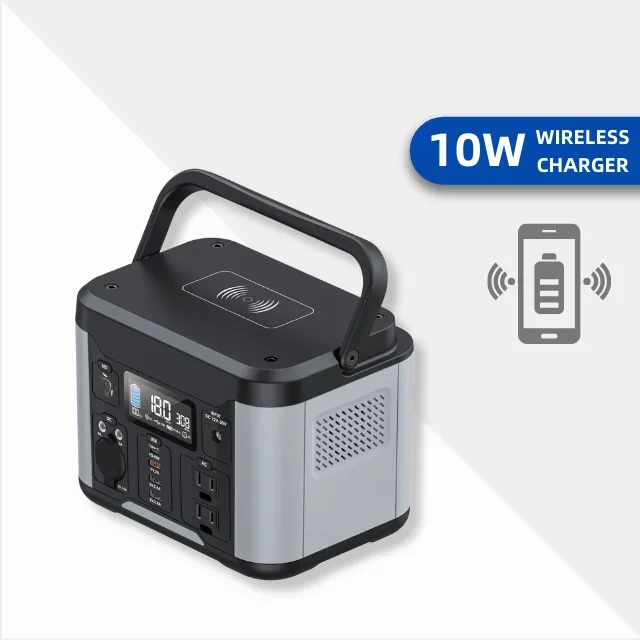 Lithium Portable Power Station 300W Solar Generator Portable Station power for camping and motor home and boat