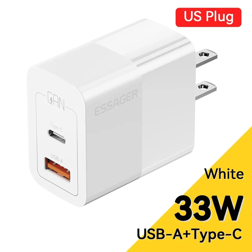 شاحن Essager USB C ، شحن سريع نوع C PD لهاتف آيفون...