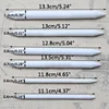 6/8/12 Pcs Double Head Durable Art Drawing Tool Pastel New Blending Smudge Tortillon Material Sketching Paper Pencil 4