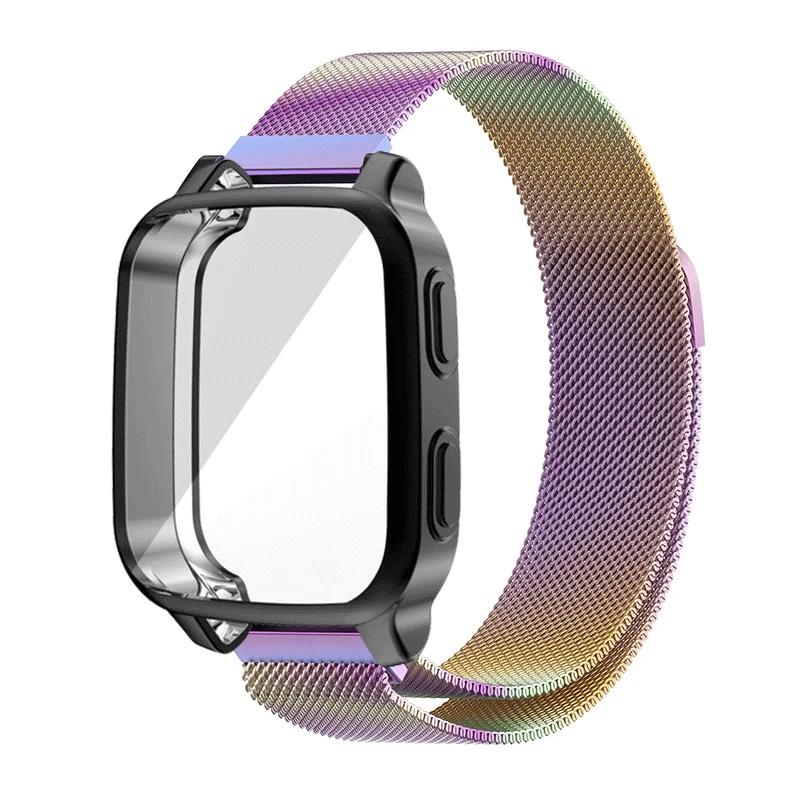 Milanese Loop Magnetic Strap with 2-in-1 Case