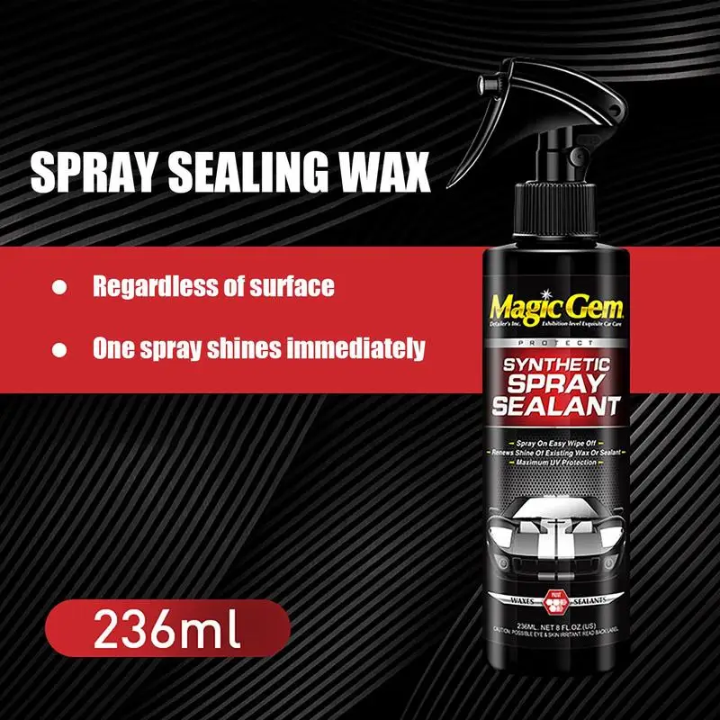 

Car Coating Spray Waterless Wash Top Coat Polish Detailing Protection Professional Grade Wax Coating Protective Sealant For Car