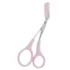 Eyebrow Trimmer Scissor Colorful Stainless Steel With Accessories Makeup Removal Hair Shaping Comb Shaver Grooming M6B4 3