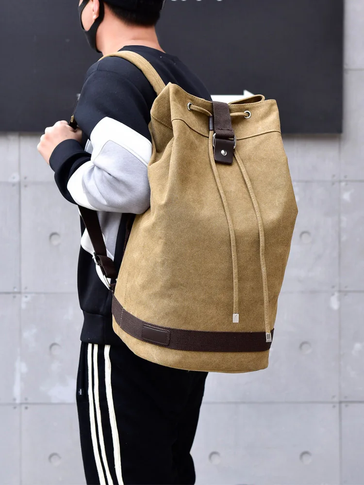 حقيبة ظهر رجالية كبيرة السعة للسفر، مناسبة للأنشطة...