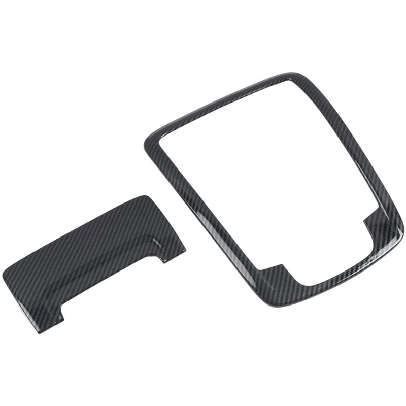

For Dodge Ram 1500 2019 2020 Car Accessories Front Reading Lamp Light Cover Decorative Trim ABS Carbon Fiber Grain 2Pcs