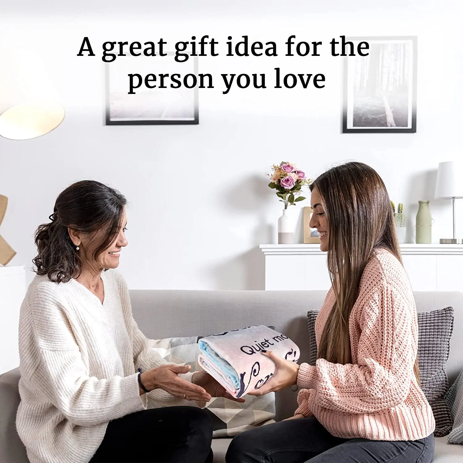 Inspirational throw blanket 2