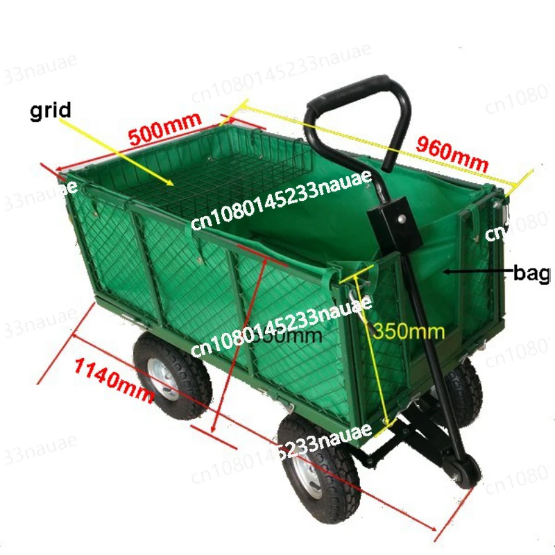 

Garden Carts Courtyard Folding Camping Wagon Cart550kg XXL