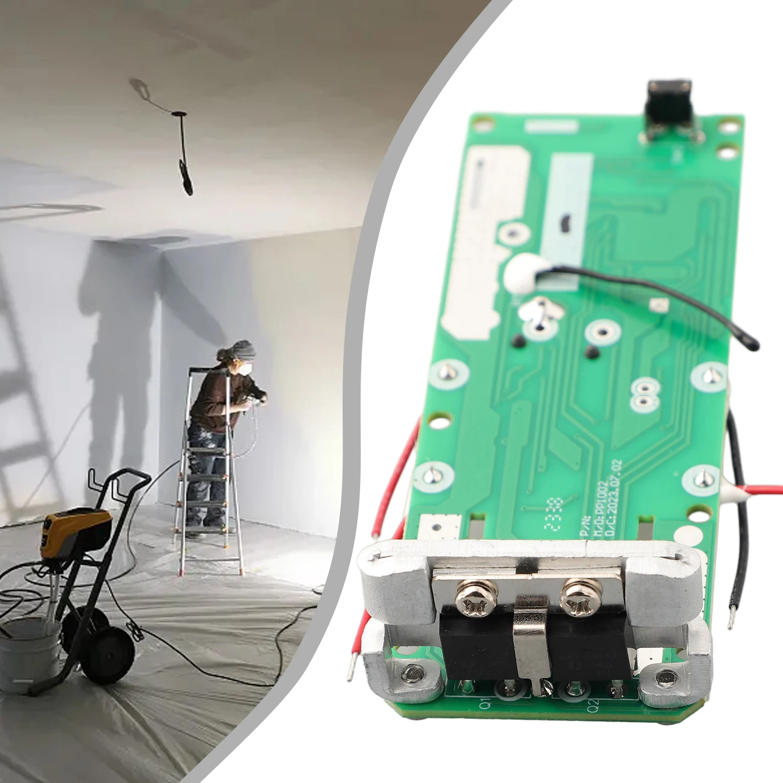 

1 шт., защитная плата для литий-ионной батареи, флейта 11*4*2,3 см, аккумуляторы для электроинструмента, аксессуары для Ryobi 18 в P108