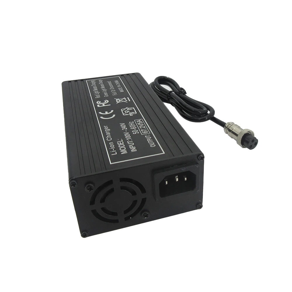 Carregador Rápido de Ebike para a Bicicleta Elétrica Lítio Li-íon Bicicleta Elétrica Trotinette Bateria da Motocicleta Carregadores Espertos 16s 60 v 60 v 10a 60 v 10a - Image 3