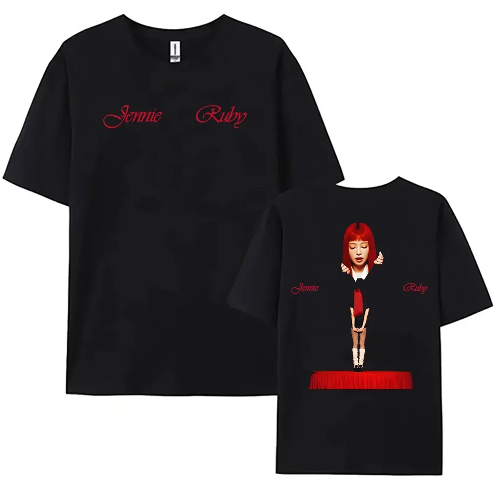 Jennie Ruby The 1st Studio Album Merch Tshirt Kim Mantra By Jennie