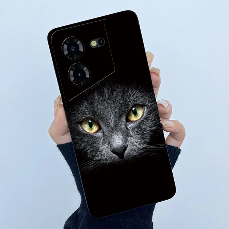 Shockproof Oil Painting Phone Case - Fashionable and Simple Protective Cover