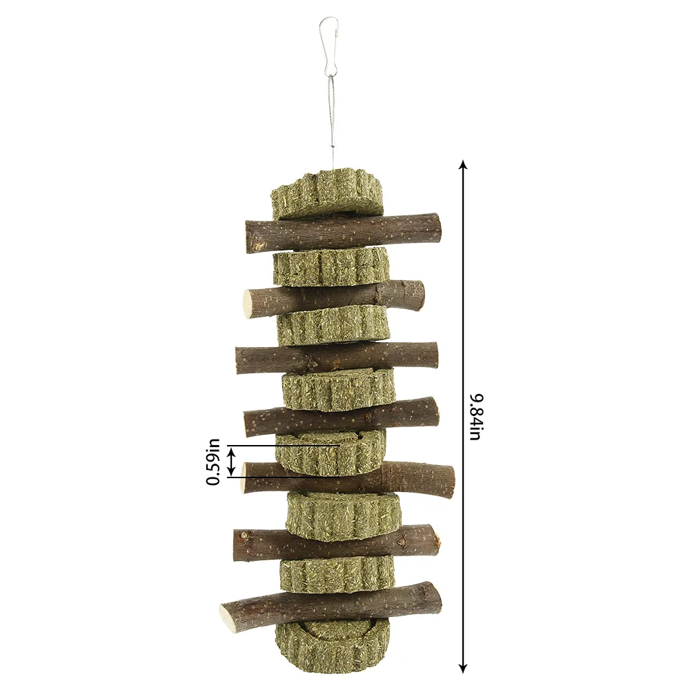 Title 1, 2Pcs Pet Chew Toy 100% Natural Organic Apple Ch...