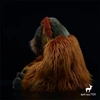 Orangutan Ape High Fidelity Anime Cute Plushie Red Gorilla Plush Toys Lifelike Animals Simulation Stuffed Doll Kawai Toy Gifts 3