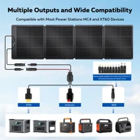 CTOLITY XP1000 1600W centrale électrique Portable Lifepo4 et 200W panneau solaire ETFE générateur solaire pliable en option maison camping-car Travl 6