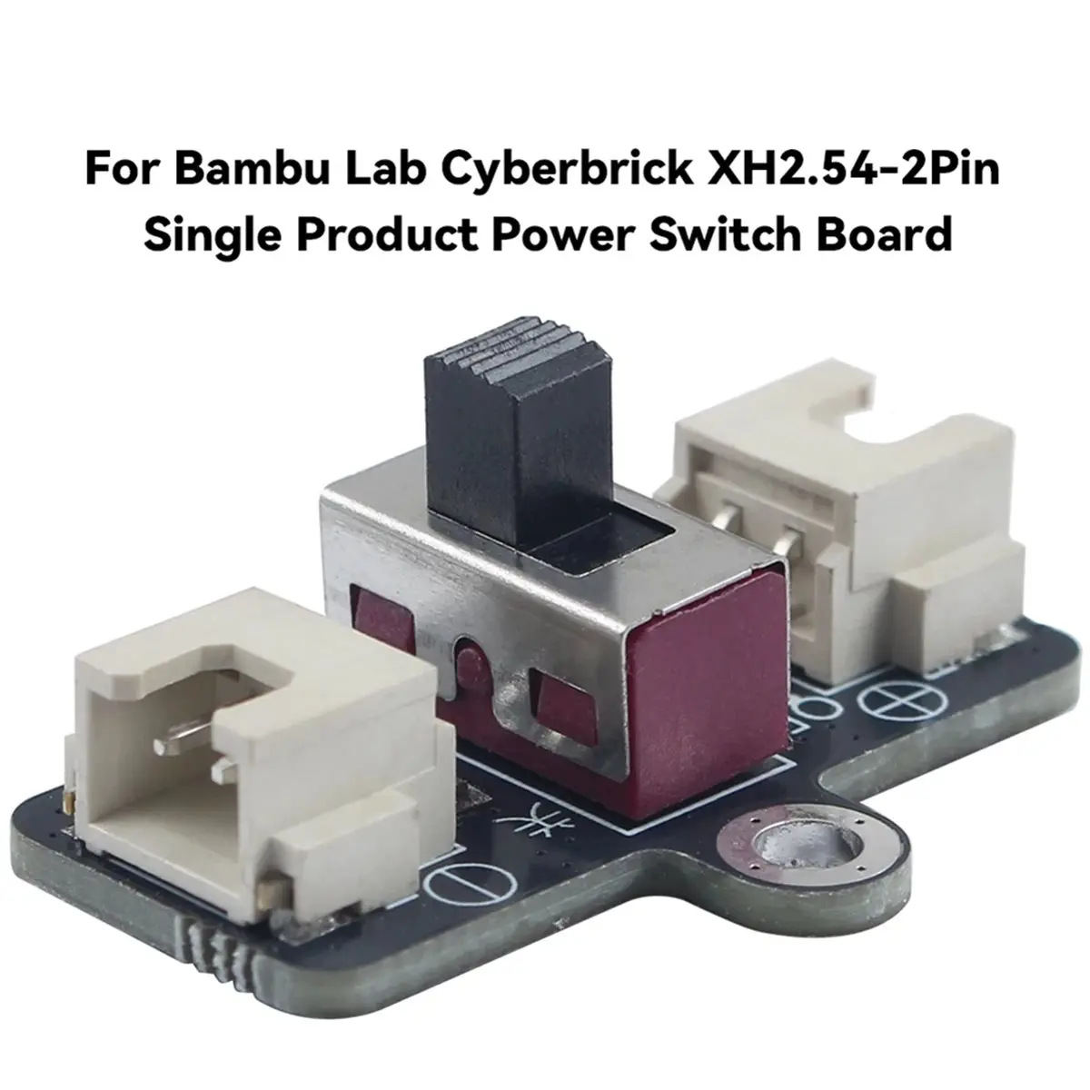 (A23G) Bambu Lab용 CyberBrick 전원 스위치 모듈(2핀 XH2.54 커넥터 포함) Bambu Lab용 3D 프린터 액세서리