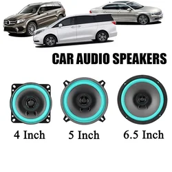 Universal HiFi Car Stereo Coaxial Speakers - Enhanced Automotive Audio Subwoofer System - 6.5 inch