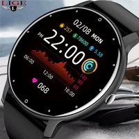 LIGE 2022 Full Touch Screen Sport Fitness IP67 Waterproof Bluetooth For Android IOS Smart Watch 1