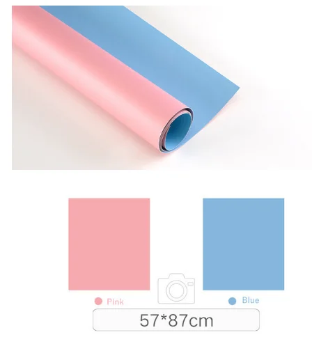 57X87 Pure Color PVC Coating Double Sides Waterproof Photography Background Photo Backdrop For Photo Stuio Food Jewelry Mini Items