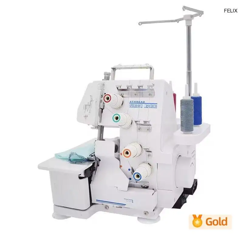 데스크탑 오버록 재봉틀, 오버록 기계, 전기 재봉틀, 소형 4 라인, 홈 오피스, 신제품