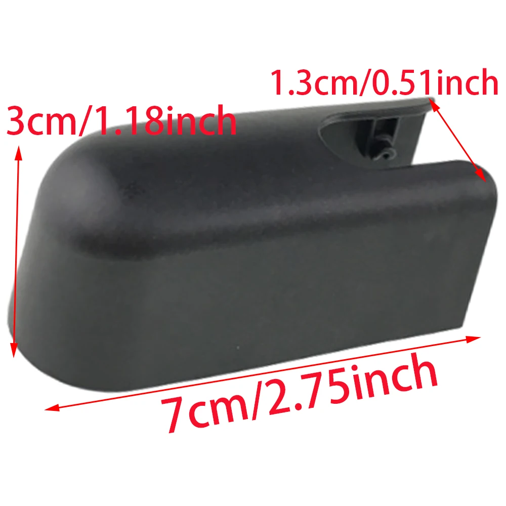 Front/Rear Windshield Wiper Arm Nut Cover Cap for Ford Escape Explorer 2013-2019 Lincoln MKC MKX 2014-2020 BB5Z-17C526-A 3