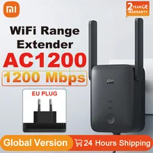 Global Version Xiaomi AC1200 Mi WiFi Range Extender 2.4GHz And 5GHz Band 1200Mbps High-Speed Wifi Make Hotspot Repeater Network