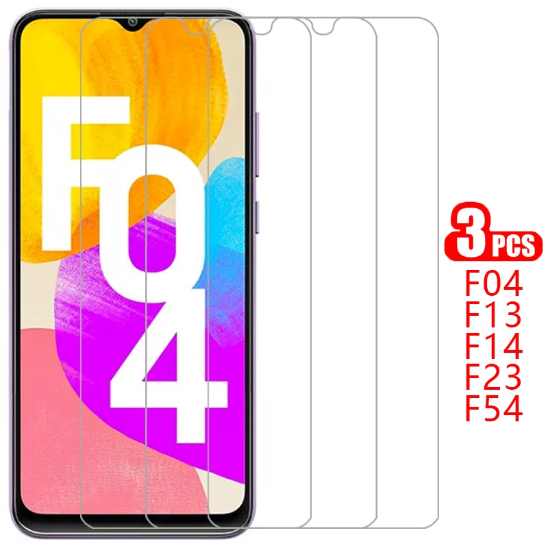 Pellicola Salvaschermo Per Samsung Galaxy F04 F13 F14 F23 F54 5G Vetro Temperato Su F 04 14 54 54F 14F Pellicola Protettiva Samsun Samsumg