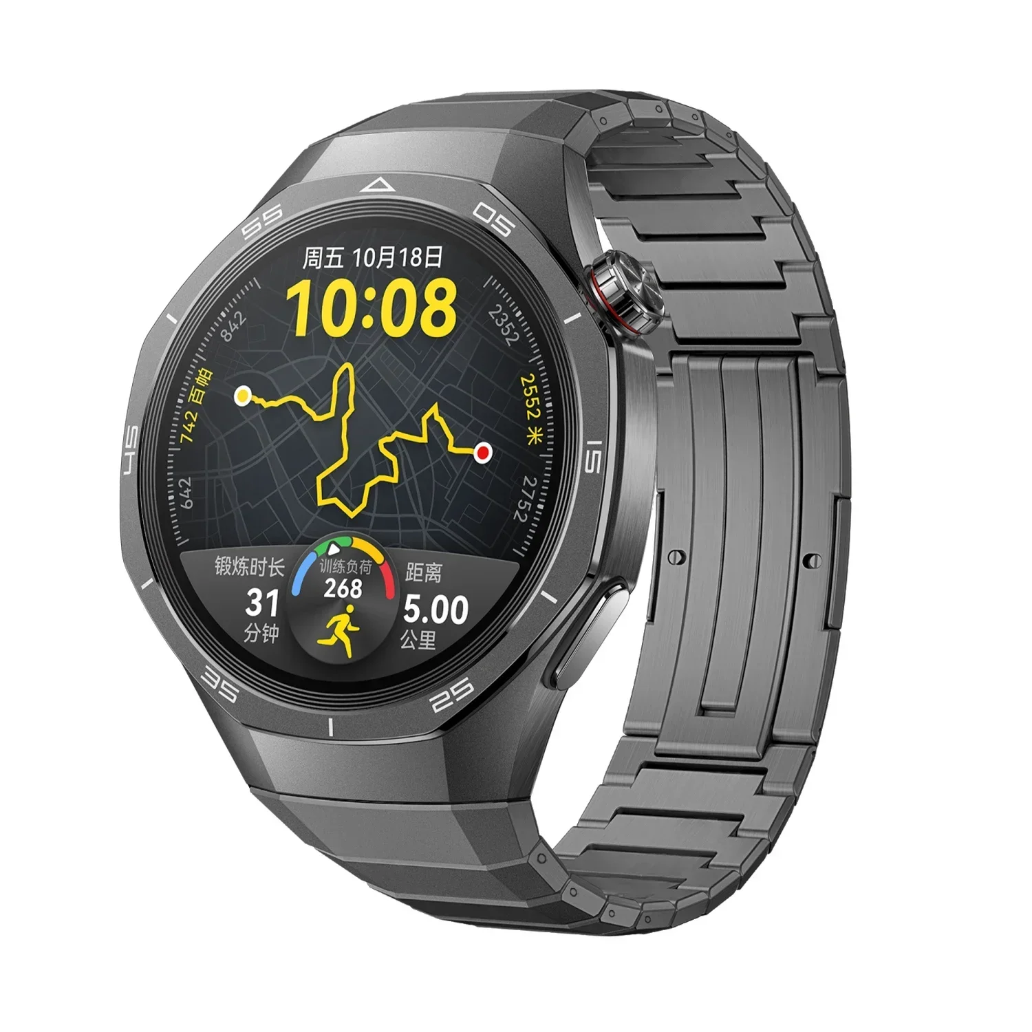 Original No Gaps Luxury Titanium Strap for Huawei Watch GT 5 Pro