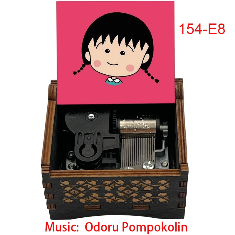 Chibi Maruko chan anime music Odoru Pompokolin Theme Song mechanical music box girls girlfriend kids toy birthday Christmas gift